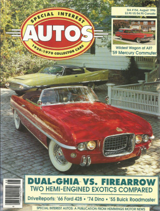 SPECIAL-INTEREST AUTOS 1996 AUG - FERRARI DINO 246 GT,  FIREARROW vs DUAL-GHIA